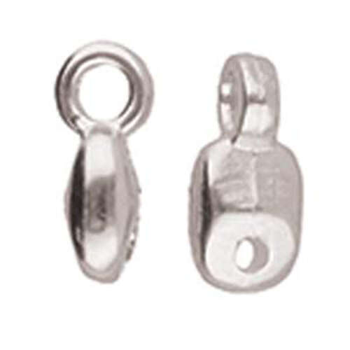Vourkoti - Super Duo Bead Ending - Antique Silver  CYM-SD-012204-SP