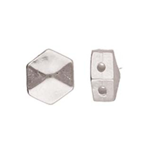 Galini - Honeycomb Bead Bead Substitute - Antique Silver  CYM-HC-012321-SP