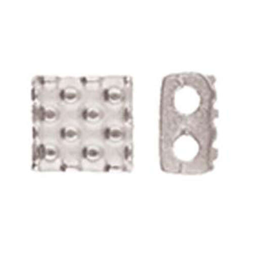 Parasporos - Tila Bead Bead Substitute - Antique Silver  CYM-TL-012330-SP