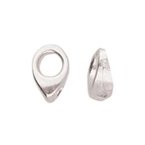 Kolympos - Super Duo Bead Ending - Antique Silver  CYM-SD-012357-SP