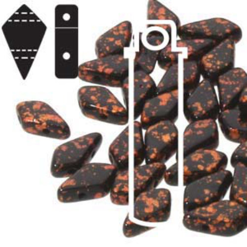 Kite 9mm x 5mm - KT9523980-94412 - Jet Copper Splash - 24gm Tube