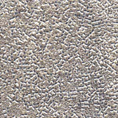 Miyuki 11/0 Delica Bead - DB551 - Silver Plate - 50gm Bag