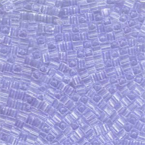 Miyuki 3mm (SB3) Square Bead - SB3-159L - Transparent Light Sapphire - 250gm Bag