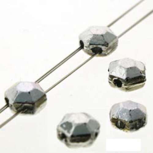 Honeycomb Chiseled Jewel 6mm - HCJ0600030-27000 - Labrador - 30 Bead Strand