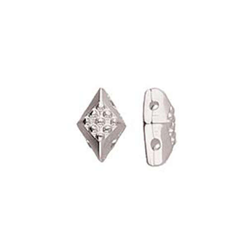 Adamas - Gem Duo Bead Substitute - Antique Silver  CYM-GD-012432-SP