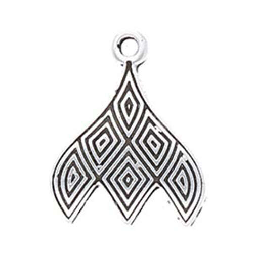 Tourlos III - Gem Duo Bead Ending - Antique Silver  CYM-GD-012436-SP