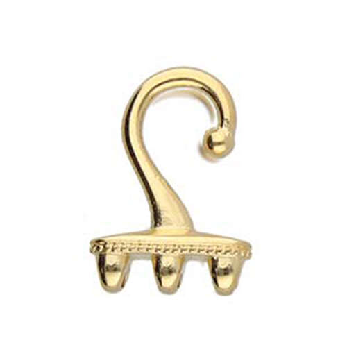 Mesaria III Hook - Super Duo Clasps - 24K Gold  CYM-SD-012438-GP