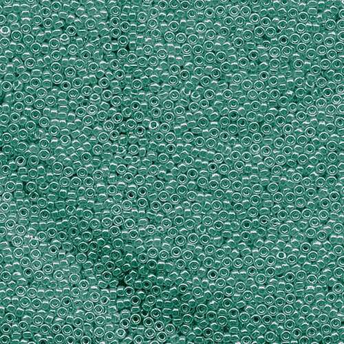 Miyuki 15/0 Rocaille Bead - 15-9435 - Opaque Teal Luster - 50gm Bag