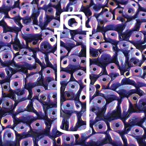 Mini Duo 2mm x 4mm - DU0433050-15001 - Royal Blue Nebula - 8gm Tube