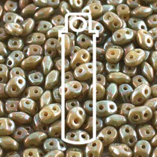 Mini Duo 2mm x 4mm - DU0413020-15001 - Ivory Nebula - 8gm Tube