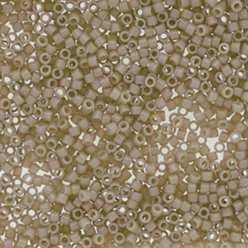 Miyuki 11/0 Delica Bead - DB2363 - Duracoat Opaque Antique White - 50gm Bag