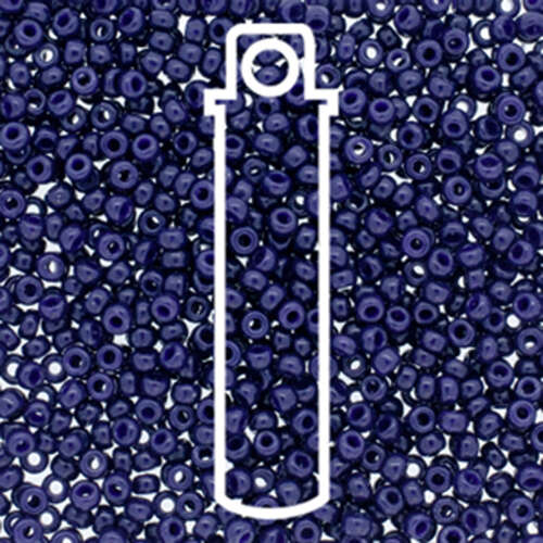 Miyuki 11/0 Rocaille Bead - 11-94494 - Duracoat Opaque Dark Navy Blue - 24gm Tube