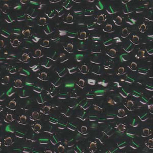 Miyuki 5/0 Triangle Bead - TR5-1806 - Silver Lined Dark Green - 250gm Bag