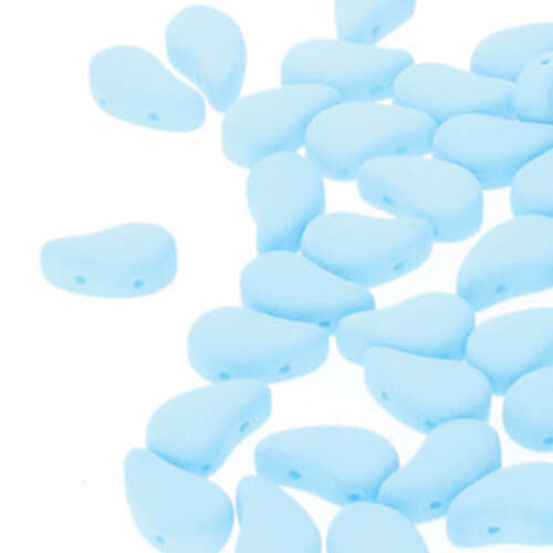 Paisley Duo 8mm x 5mm - Bondeli Matte Blue Raspberry - PD8502010-92927 - 100gm Bag