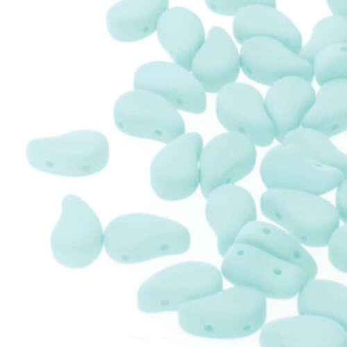 Paisley Duo 8mm x 5mm - Bondeli Matte Mint - PD8502010-92928 - 100gm Bag