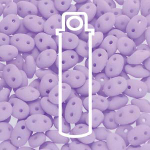 Super Duo 2.5mm x 5mm - DU0502010-92945 - Matte Bondeli Purple - 22.5gm Tube