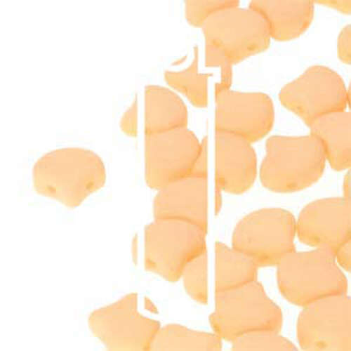 Ginko Leaf 7.5mm x 7.5mm - GNK8702010-92922 - Matte Bondeli Orange - 22gm Tube