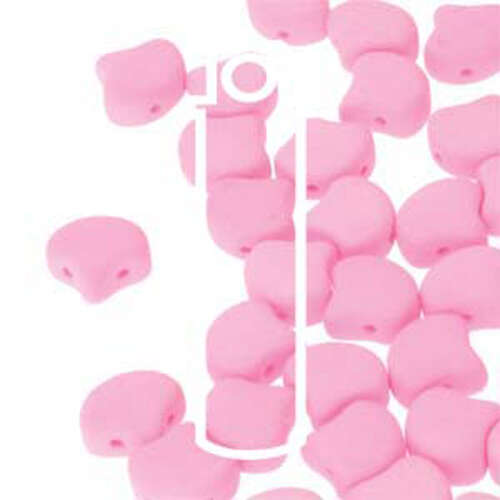 Ginko Leaf 7.5mm x 7.5mm - GNK8702010-92923 - Matte Bondeli Soft Pink - 22gm Tube