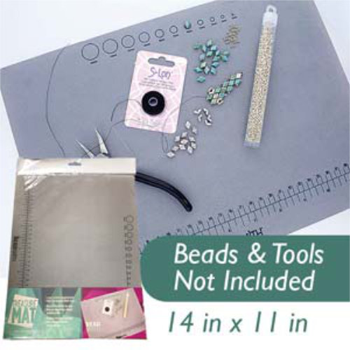 Treasure Mat 11" x  14" Non-slip Bead Mat Patent Pending - BMNS11