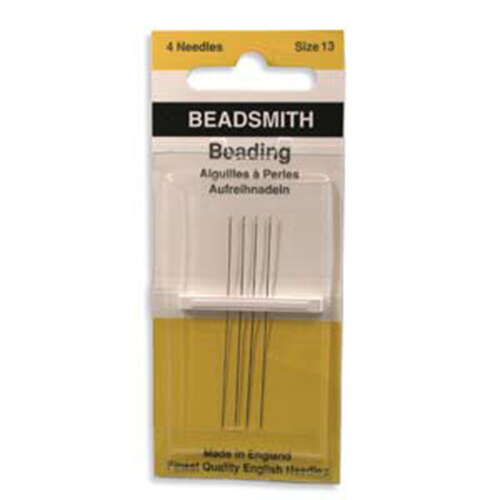 John James - English Beading Needles - 4 Pack Size 13 - ZB10513