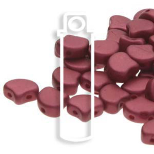 Ginko Leaf 7.5mm x 7.5mm - GNK8702010-29717 - Chatoyant Shimmer Red Wine - 22gm Tube