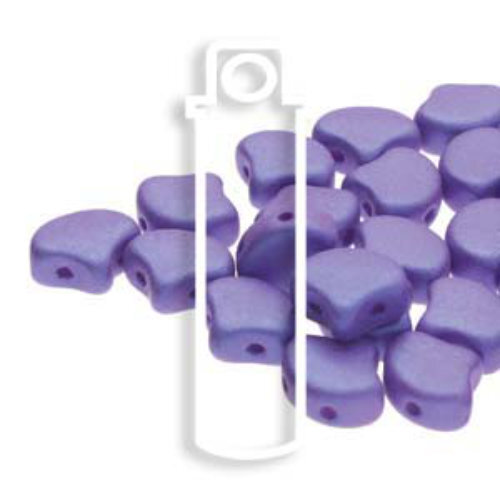 Ginko Leaf 7.5mm x 7.5mm - GNK8702010-29726 - Chatoyant Shimmer Eggplant - 22gm Tube