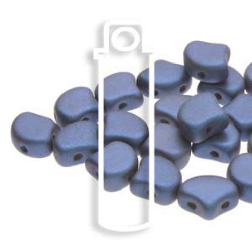 Ginko Leaf 7.5mm x 7.5mm - GNK8702010-29746 - Chatoyant Shimmer Blue - 22gm Tube