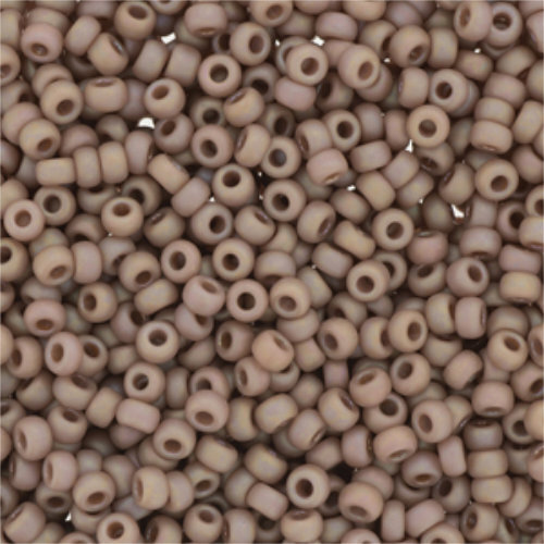 Miyuki 8/0 Rocaille Bead - 8-94694 - Frost Opaque Glaze Rainbow Lavender - 100gm Bag