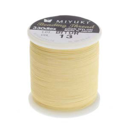 Miyuki Beading Thread Yellow - 330DTEX - 50m - MBT-13