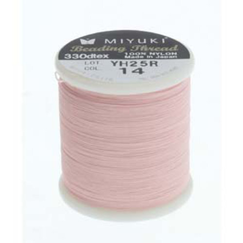 Miyuki Beading Thread Light Pink - 330DTEX - 50m - MBT-14