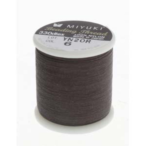 Miyuki Beading Thread Brown - 330DTEX - 50m - MBT-06