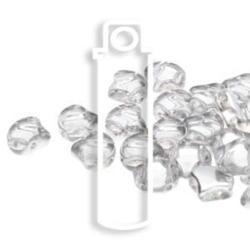 Ginko Leaf 7.5mm x 7.5mm - GNK8700030-27002 - Backlit Crystal - 22gm Tube