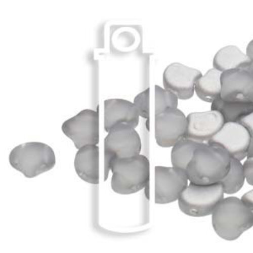 Ginko Leaf 7.5mm x 7.5mm - GNK8700030-27072 - Matte Backlit Black Diamond - 22gm Tube