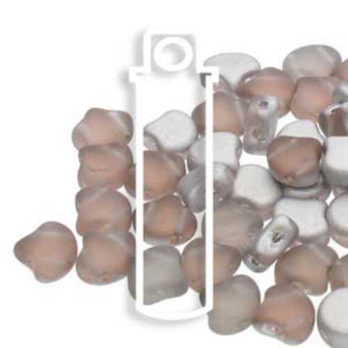 Ginko Leaf 7.5mm x 7.5mm - GNK8700030-27172 - Matte Backlit Peach - 22gm Tube