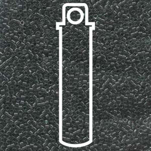 Miyuki 11/0 Delica Bead - DB708 - Transparent Grey - 7.2gm Tube