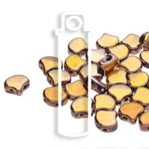 Ginko Leaf 7.5mm x 7.5mm - GNK8723980-27103 - Jet Full Capri - 22gm Tube