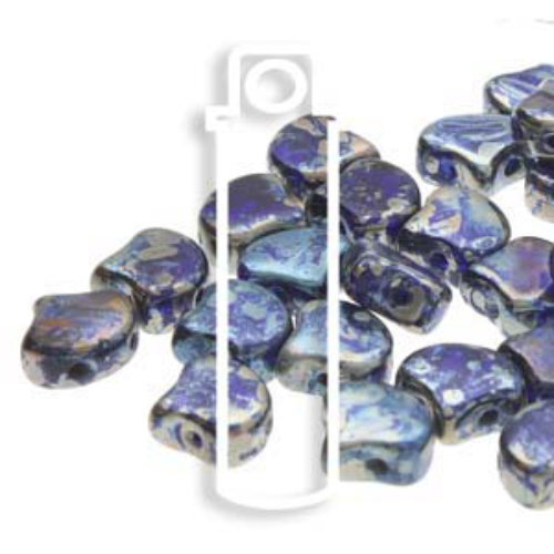 Ginko Leaf 7.5mm x 7.5mm - GNK8730090-43500 - Cobalt Rembrandt - 22gm Tube