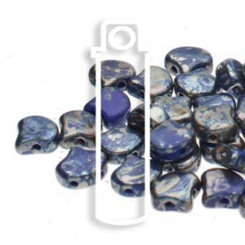 Ginko Leaf 7.5mm x 7.5mm - GNK8733050-43500 - Opaque Blue Rembrandt - 22gm Tube