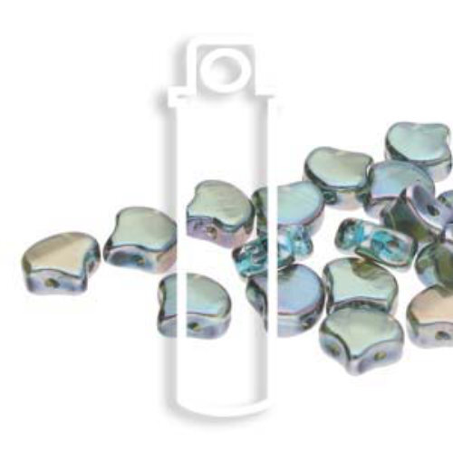 Ginko Leaf 7.5mm x 7.5mm - GNK8760020-22503 - Aqua Celsian - 22gm Tube