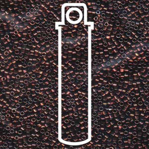 Miyuki 11/0 Delica Bead - DB1002 - Metallic Gold Iris - 7.2gm Tube