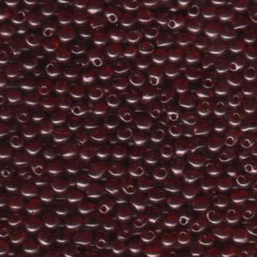 Miyuki 3.4mm Drop Bead - DP-9304 - Transparent Garnet Gold Luster - 250gm Bag