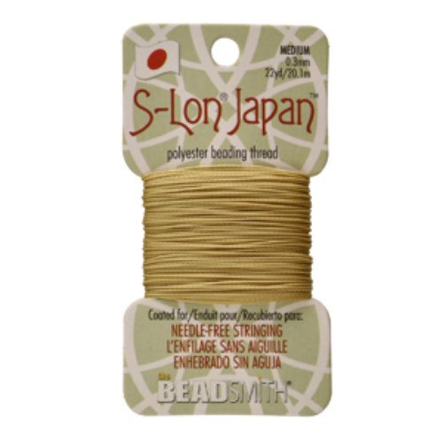 S-Lon Cord - Japan - 0.3mm - Khaki - SLJPM-KH