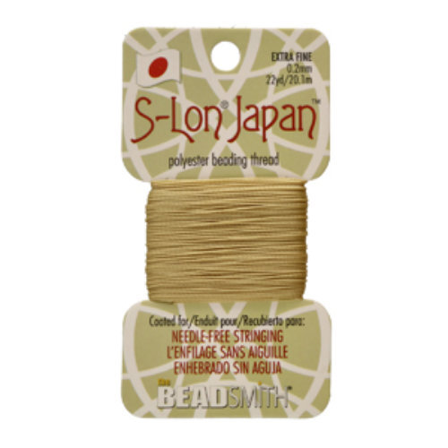 S-Lon Cord - Japan - 0.2mm - Khaki - SLJPXF-KH