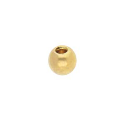 3mm Gold Plated Memory Wire End Caps - 144 Piece Bag - FAMWEC3GP