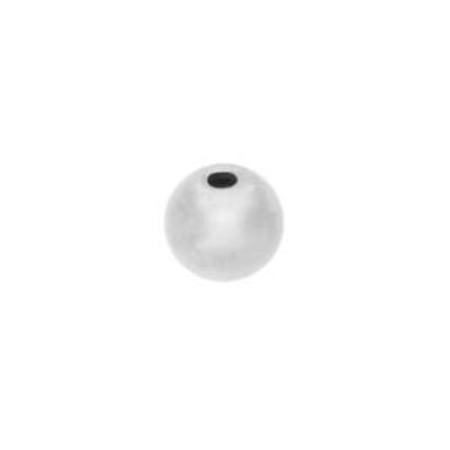 5mm Silver Plated Memory Wire End Caps - 144 Piece Bag - FAMWEC5SP