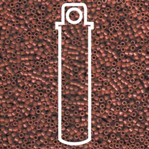 Miyuki 11/0 Delica Bead - DB1134 - Opaque Currant - 7.2gm Tube