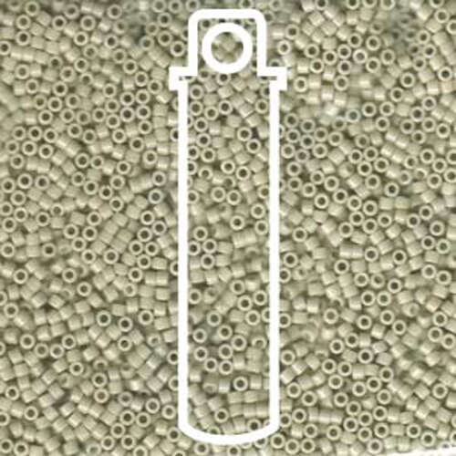 Miyuki 11/0 Delica Bead - DB261 - Opaque Linen Luster - 7.2gm Tube