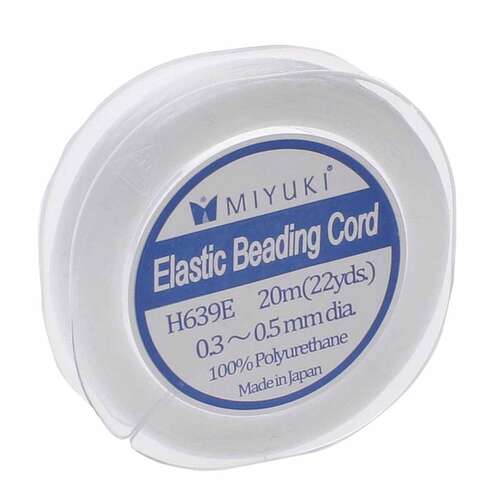 Miyuki - 0.3mm-0.5mm - 20m - Clear - MEL0520