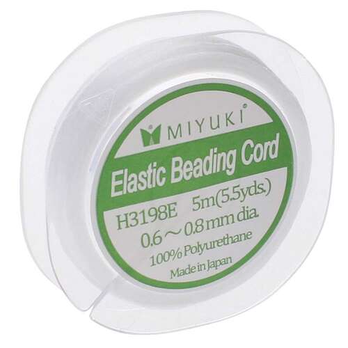 Miyuki - 0.6mm-0.8mm - 5m - Clear - MEL085