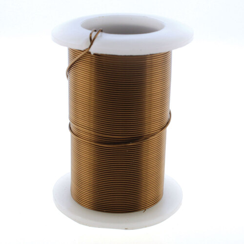 Tarnish Resistant Medium Temper Vintage Bronze 22 Gauge Round Wire - 20yd / 18m Roll - Box of 12 - NC-NTW22VB